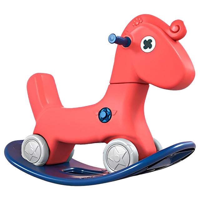 Myts - Rocking Multifunctional Horse For Kids - Red