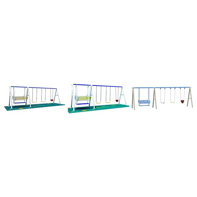 Myts - Double Swing And 3 Play Swings - 2.5M - Assorted