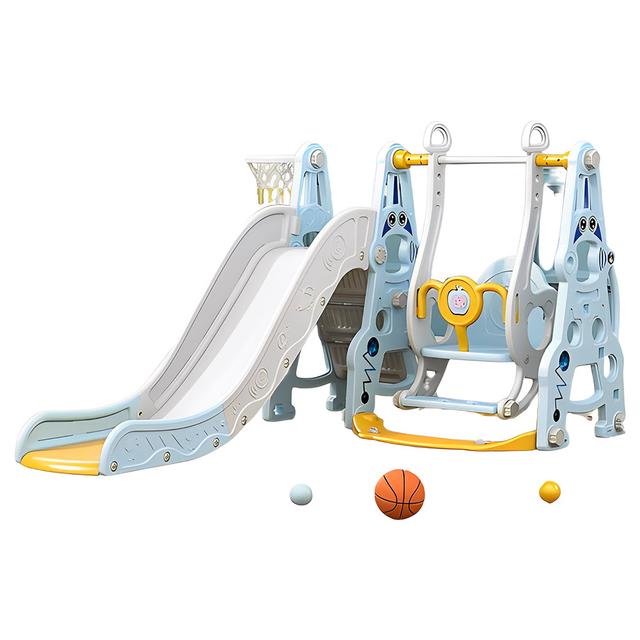 Myts - 4-in-1 Multifunctional Swing And Slide - Blue