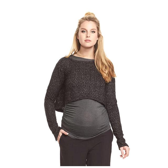 Mums & Bumps - Soon Daria Crop Maternity Knit