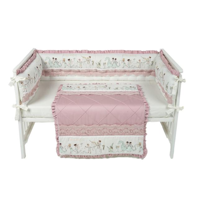 Monnet Baby - Pink Lace Magic Parade Newborn Bedding Set