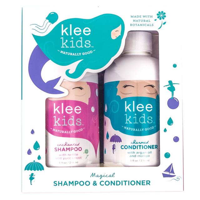 Klee - Organic Shampoo & Conditioner Set, Pack of 2 - 236 ml Each