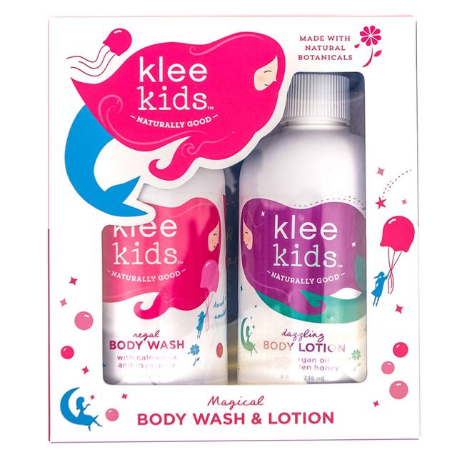 Klee - Organic Body Wash & Body Lotion Set, Pack of 2 - 236 ml Each