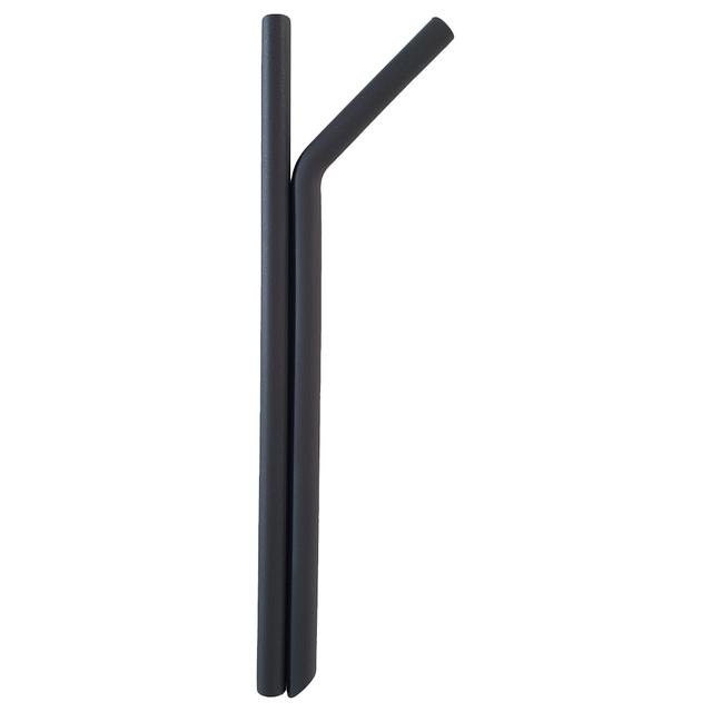 Dove and Dovelet - Silicone Smoothy Straws - Pack of 2 - Rhino