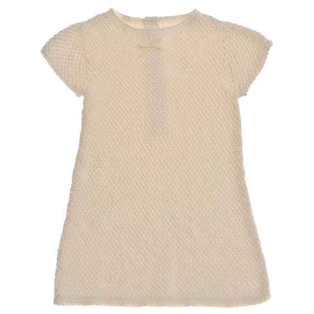 Naturapura - Organic Cotton Knitted Dress - Beige