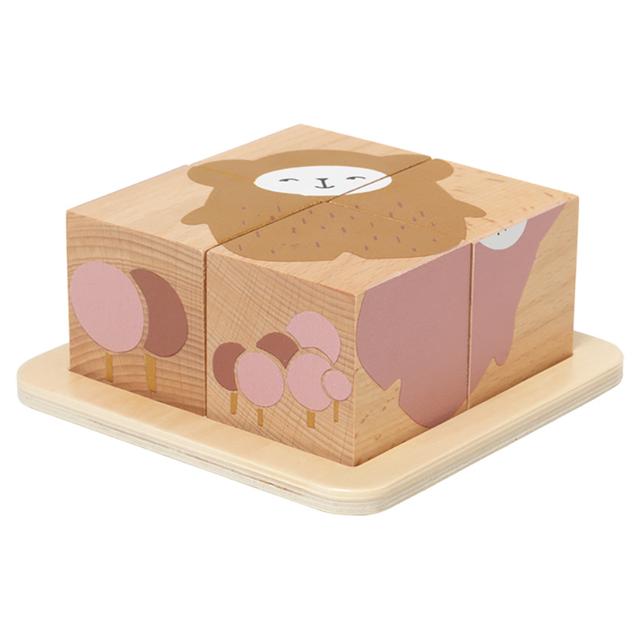 Fabelab - Puzzle Blocks Fabbies Land - Wood Toy