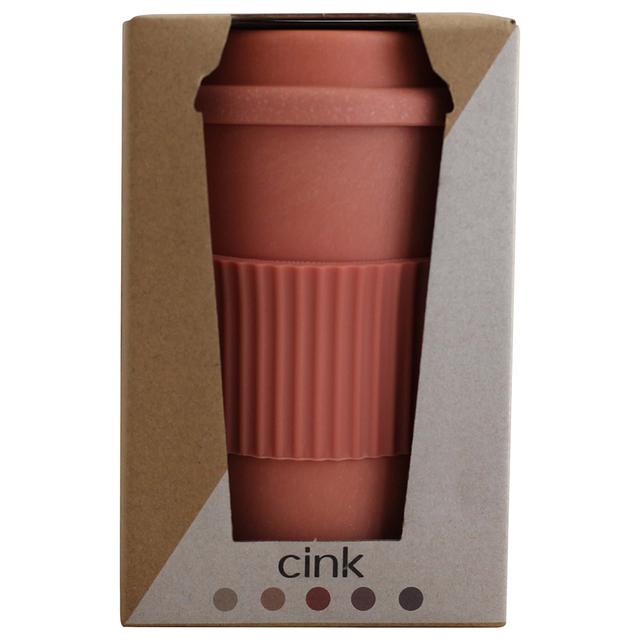 CINK - Bamboo Reusable Coffee Cup - Brick