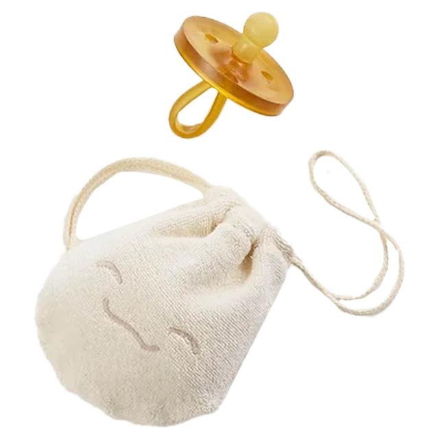 Natursutten - PaciPouch Pacifier Storage Bag - Ivory