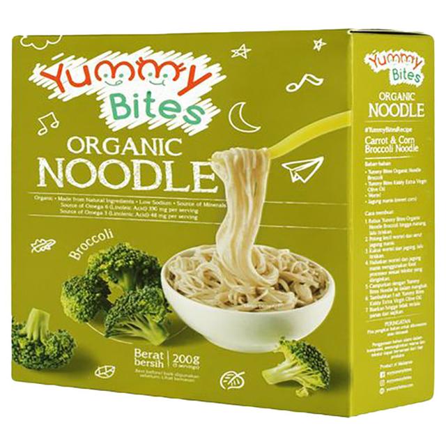 Yummy Bites - Organic Noodle Broccoli Flavor - 200g