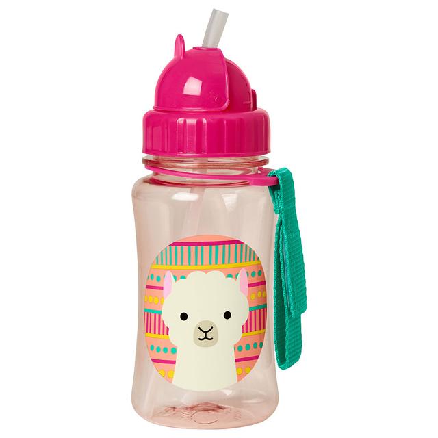 SkipHop - Zoo Straw Bottle 350ml - Llama