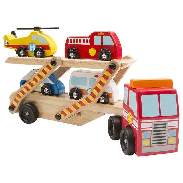 Melissa & Doug - Emergency Vehicle Carrier