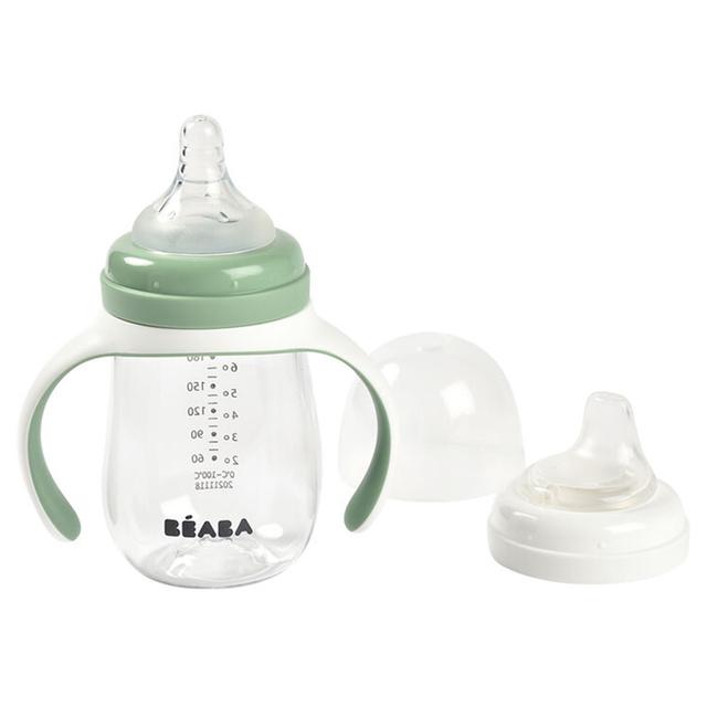 Beaba - Learning 2-in-1 Cup - Sage Green