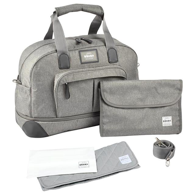 Beaba - Amsterdam Changing Bag - Heather Grey