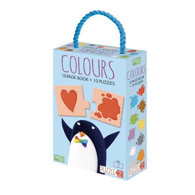 Sassi Junior - Colours Book & Puzzle 2