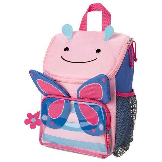 Skiphop - Zoo Big Backpack - Butterfly - 14 Inch