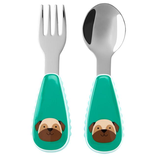 Skiphop - Zootensils Fork & Spoon - Pug