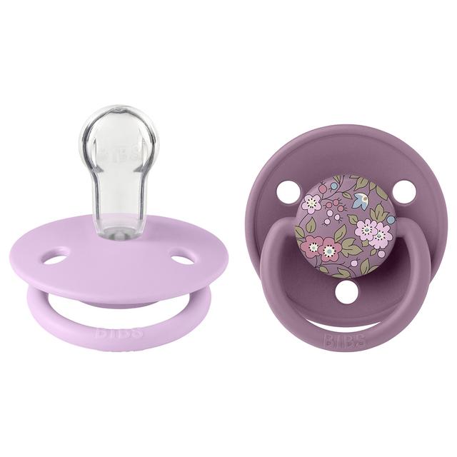 Bibs - Liberty Deluxe Camomile Pacifier - 0M+ - Mauve