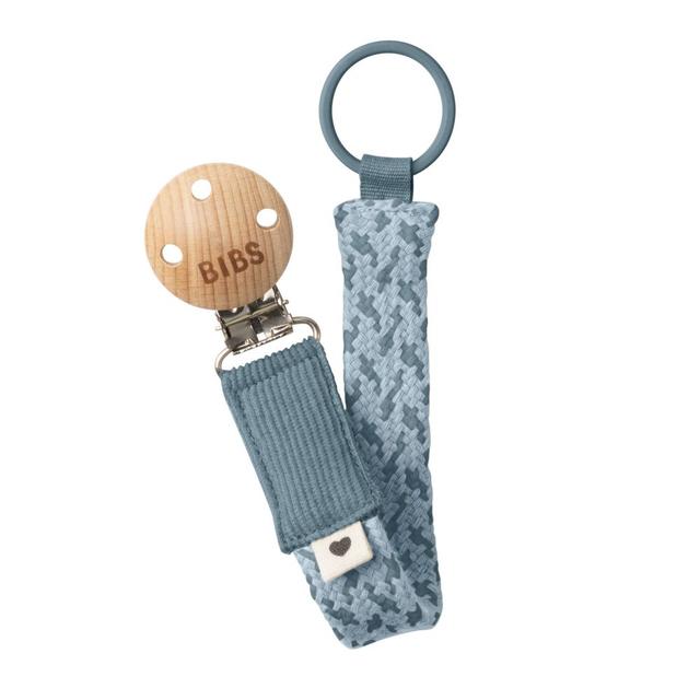 Bibs - Pacifier Clip - Petrol/Baby Blue