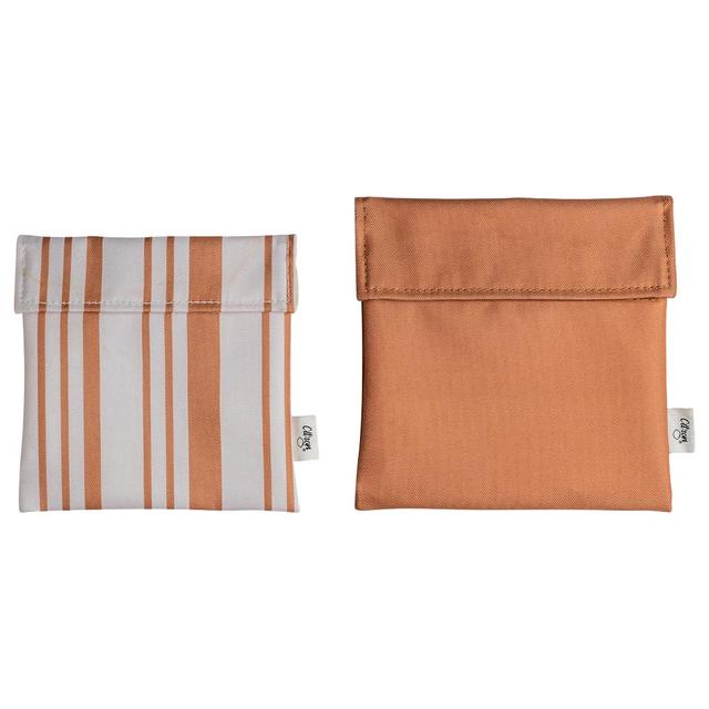 Citron - 2023 Reusable Sandwich Bag - Set Of 2 - Caramel