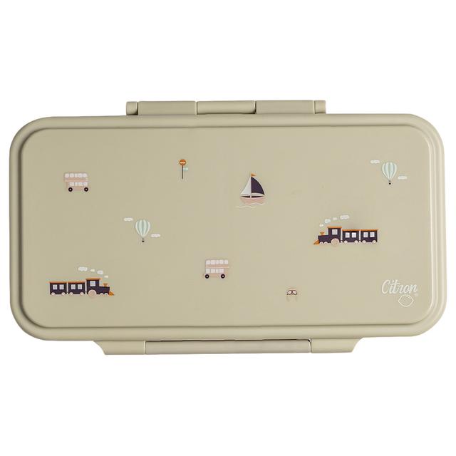 Citron - 2023 Rectangle Lunchbox - Vehicles