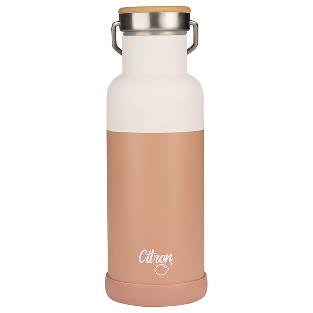 Citron - SS Water Bottle - 500ml - Beige/White