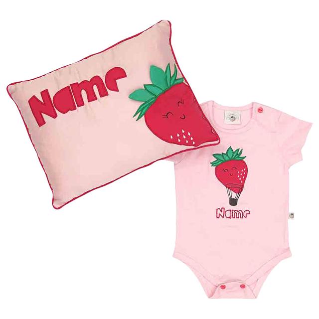 Mi Dulce An'Ya - Customised Berry Balloon Romper & Cushion