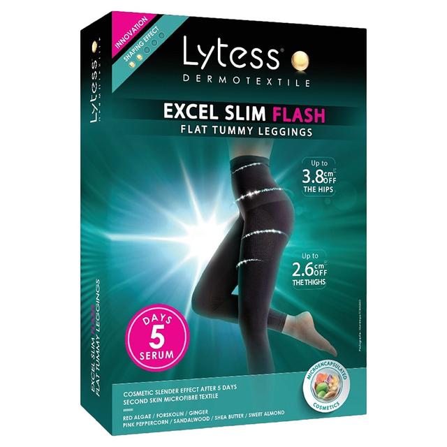 Lytess - Flat Tummy Leggings - Excel Slim Flash - Black