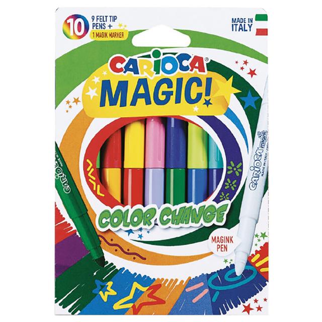 Carioca - Magic Markers Color Change 10pcs