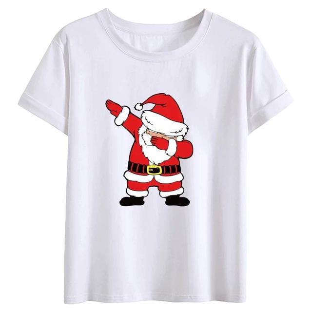 Matching Family - Santa Christmas T-Shirts - White