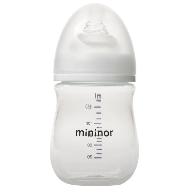 Mininor - PP Feeding Bottle - 160ml - White