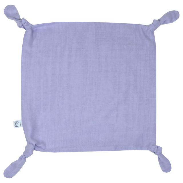 Me - Organic Snuggle Knots Muslin Blanket - Lavendel