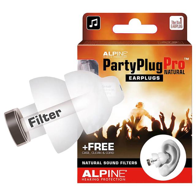 Alpine - PartyPlug Pro Natural Earplugs