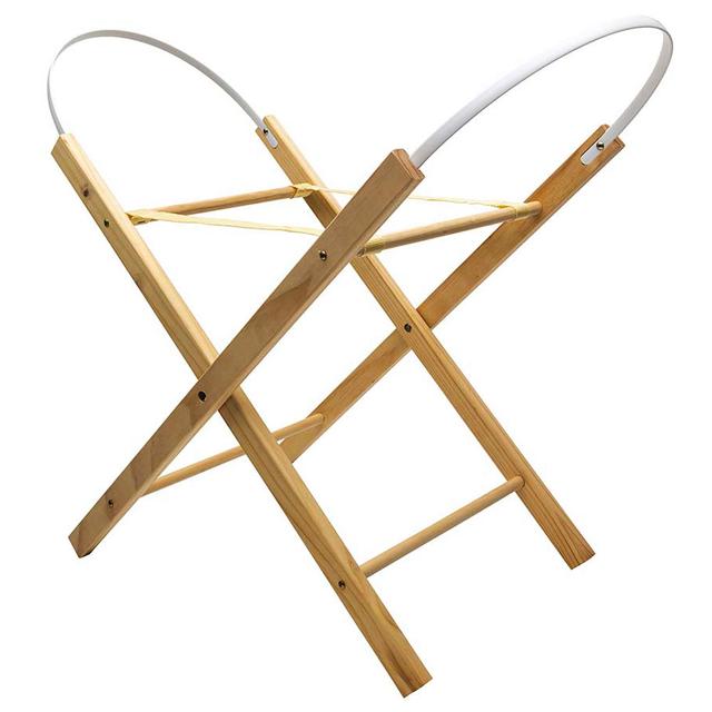 Kinder Valley - Opal Moses Basket Folding Stand - Natural