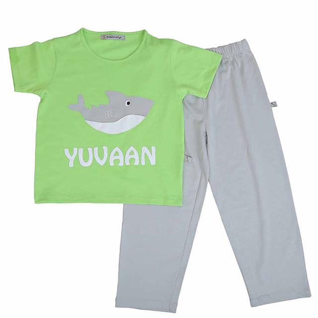 Mi Dulce An'ya - Customized Shark Pyjama - Mint