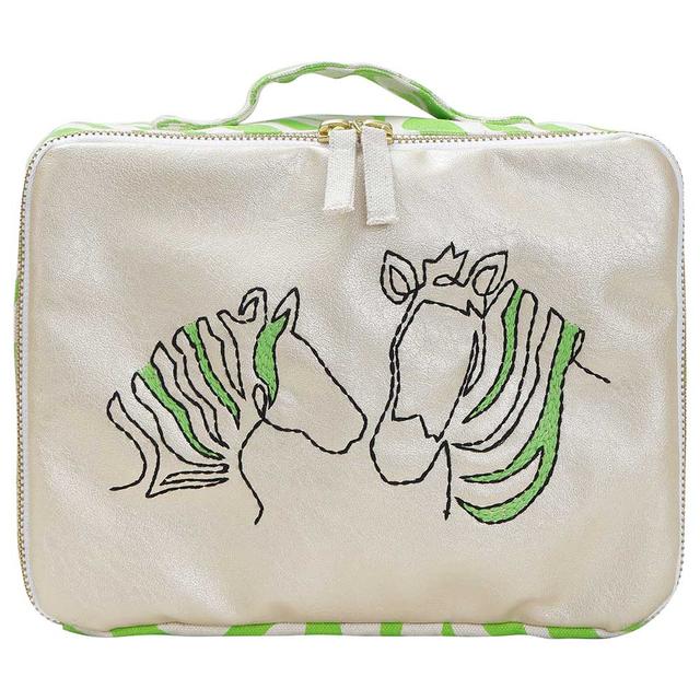 Mi Dulce An'ya - Zebra Embroidered Lunch Bag