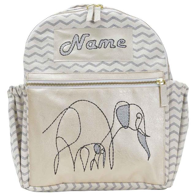 Mi Dulce An'ya - Elephant Embroidered Toddler School Bag