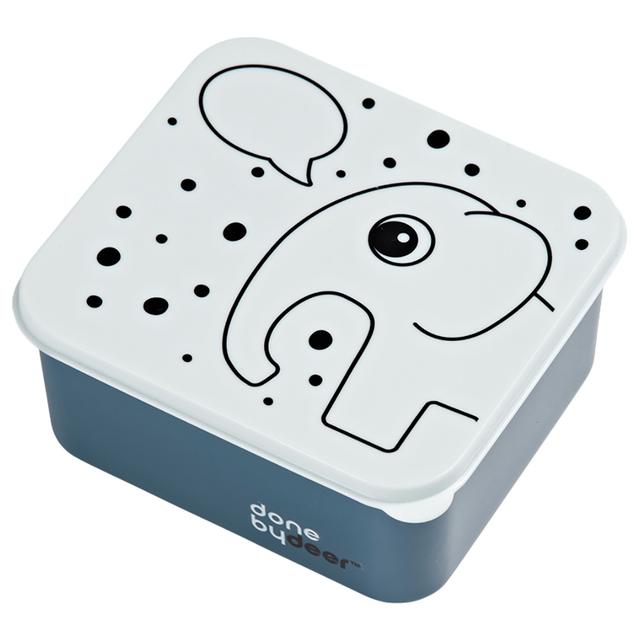 Done By Deer - Elphee Lunch Box - Blue