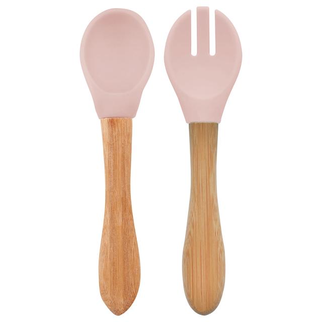 Minikoioi - Dig In Spoon & Fork - Pinky Pink