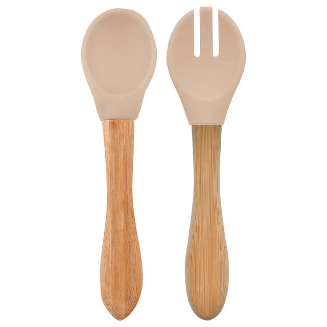 Minikoioi - Dig In Spoon & Fork - Bubble Beige