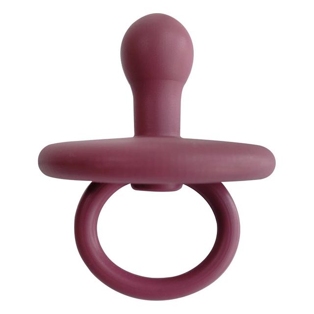 Minikoioi - Binkee 0+ Month Silicone Pacifier - Velvet Rose