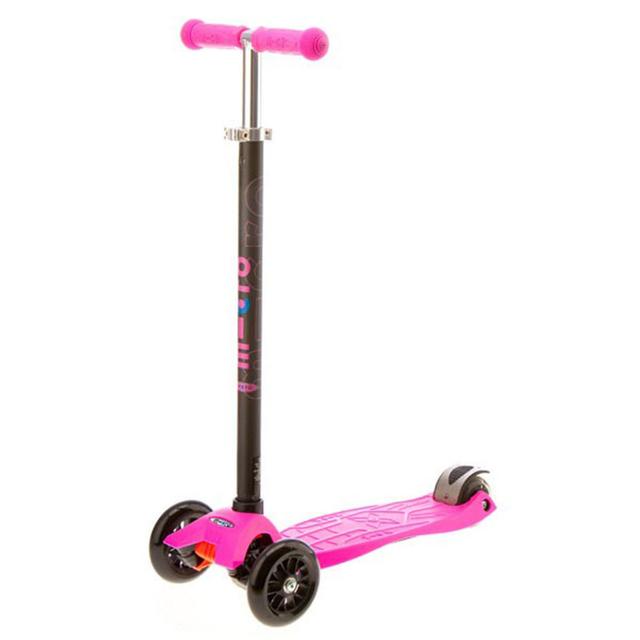 Micro - Maxi Scooter Shocking Pink w/ T-bar