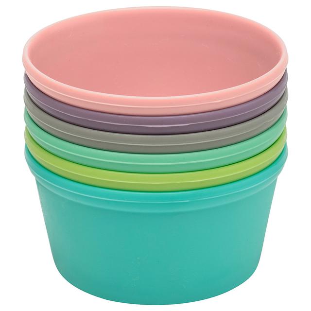 Melii - Rainbow Silicone Food Cups - 2.8 Oz