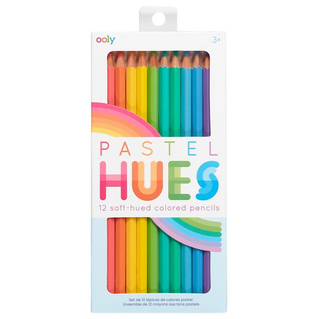 Ooly - Pastel Hues Coloured Pencils - Set Of 12 