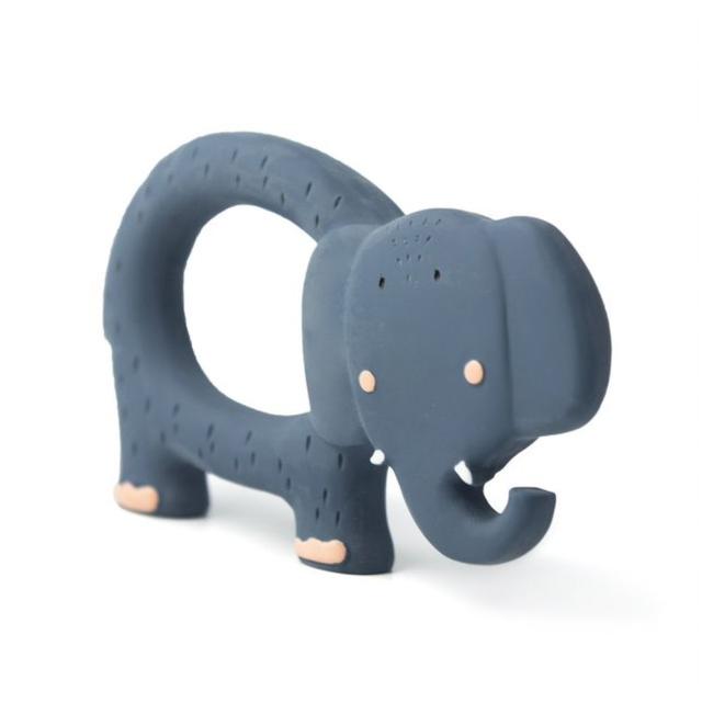 Trixie - Natural Rubber Grasping Toy - Mrs. Elephant