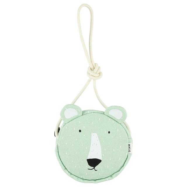 Trixie - Round Purse - Mr. Polar Bear