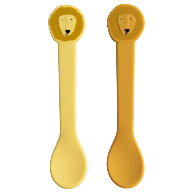 Trixie - Mr. Lion Silicone Spoon - Pack Of 2