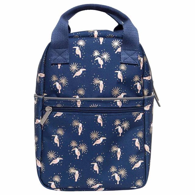 Petit Monkey - Backpack Toucans Large - Blue - 14.5-Inch