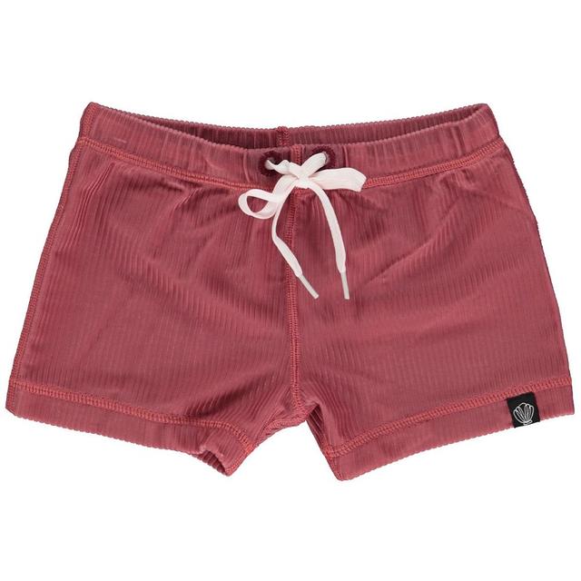 Beach & Bandits - Garnet Ribbed Swimshort