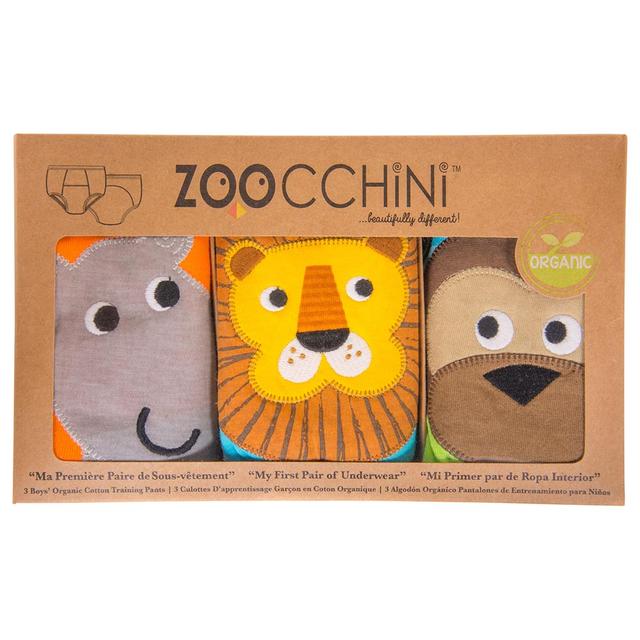 Zoocchini - Organic Potty Training Pants Set- Safari Friends