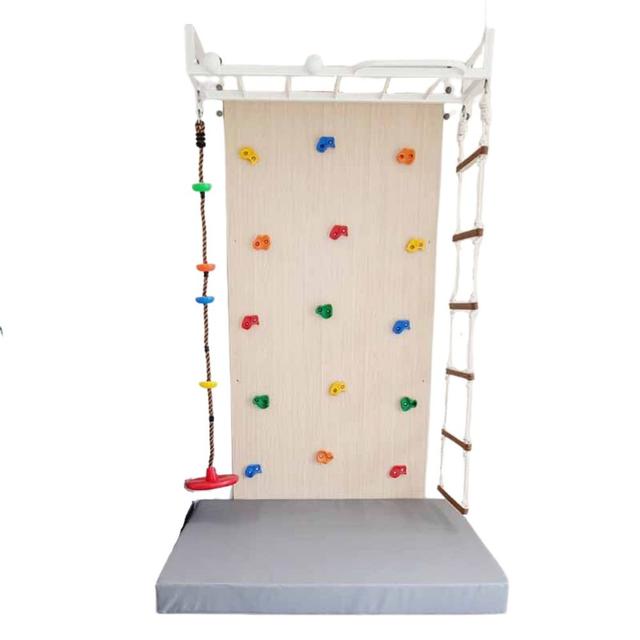 Moon Kids - Climbing Wall with Sensory Monkey Bar